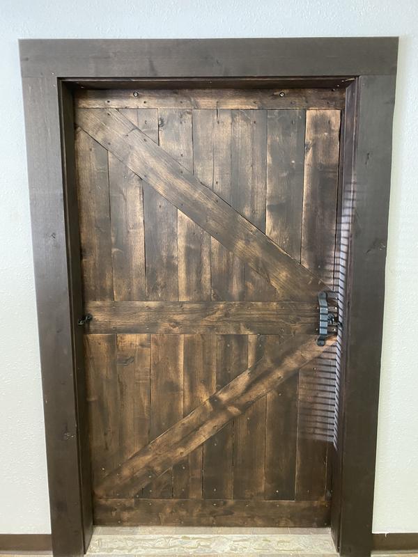 Door and casing