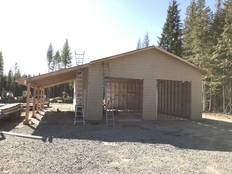 Garage and shop build