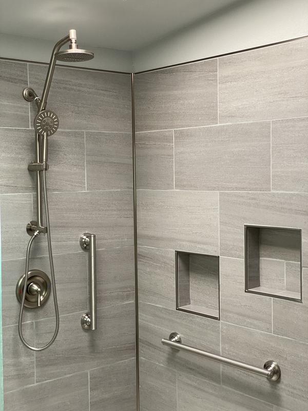 Niches and grab bars