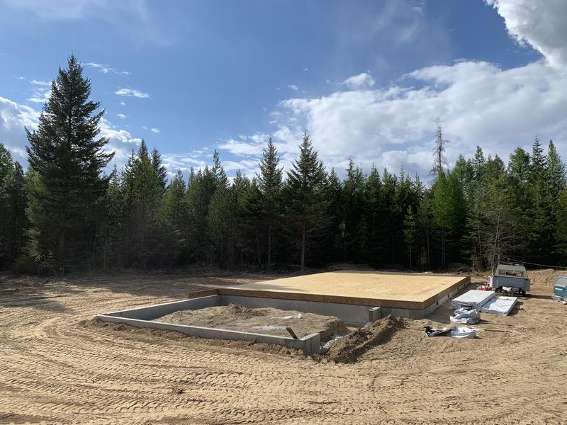 Subfloor down