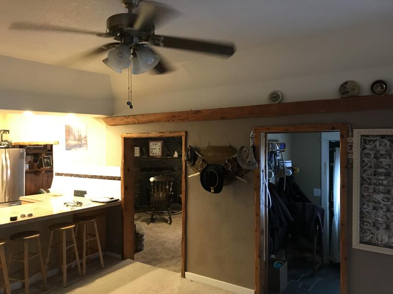 Before: the closed-in wall